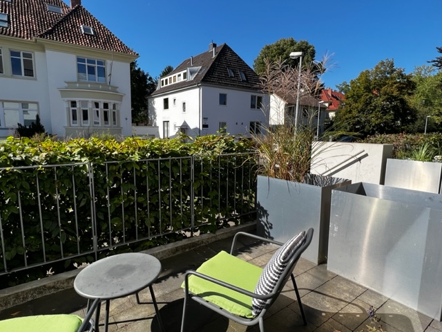 Vermietet: hochwertiges Wohnen mit besonderer Ausstattung, 2 Terrassen, Design-EBK u.v.m.