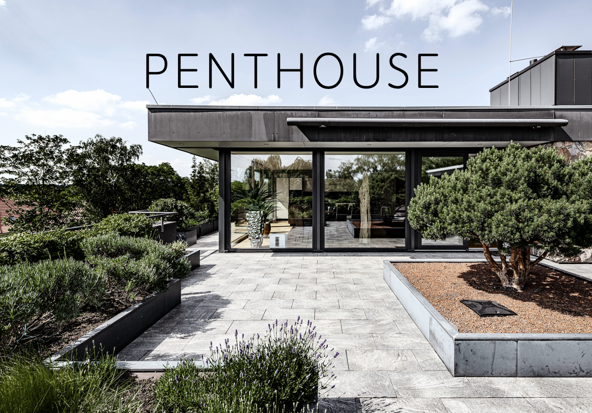 Kirchrode: Penthouse mit Dachterrasse und Blick ins Grüne, exklusive Ausstattung, 3,5 Zimmer, Lift, Tiefgarage